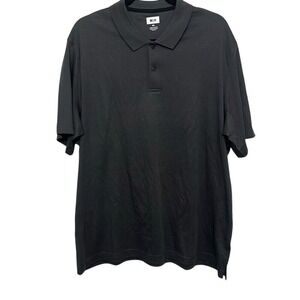 NWT Joseph Abboud Mens Gray Pima Cotton Short Sleeve Polo Shirt Size XL